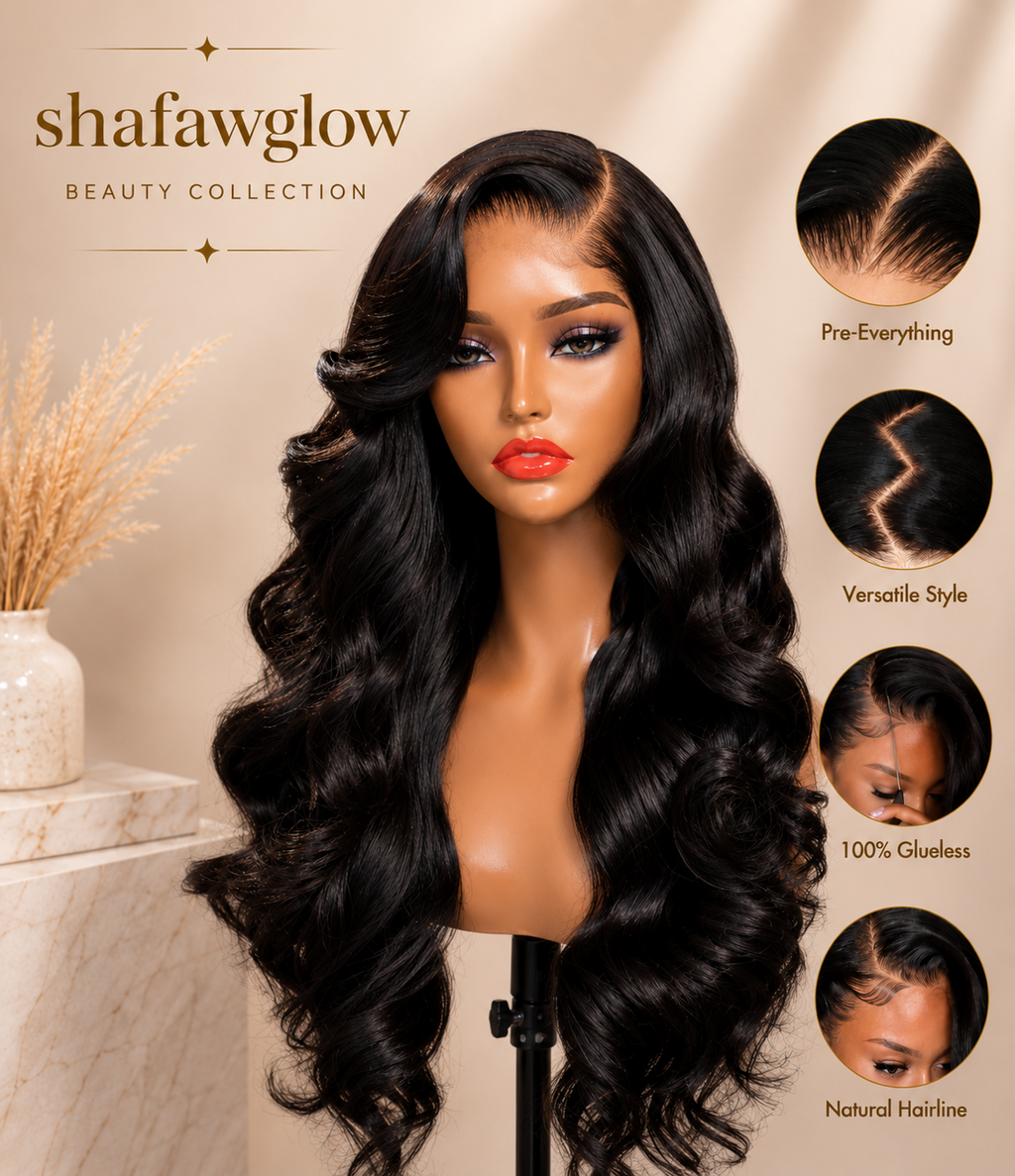 24 Inch 180% Density Body Wave Glueless HD Lace Frontal Wig 13x4 Pre-everything Human Hair Wigs 250% Density