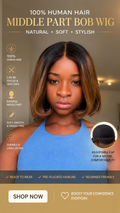 10 Inch Yaki Bob Wig 7x5 Layed Cut Bye Bye Knots