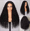 Water Wave HD Lace Frontal Wig Brazilian Water Wave Human Hair Wigs 26inch-36inch 200 Density