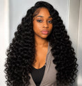 24 Inch Bouncy Wand Curly Wig 6x5 Pre-cut HD Lace Wear & Go Glueless Wig 100% Human Hair Full Volume