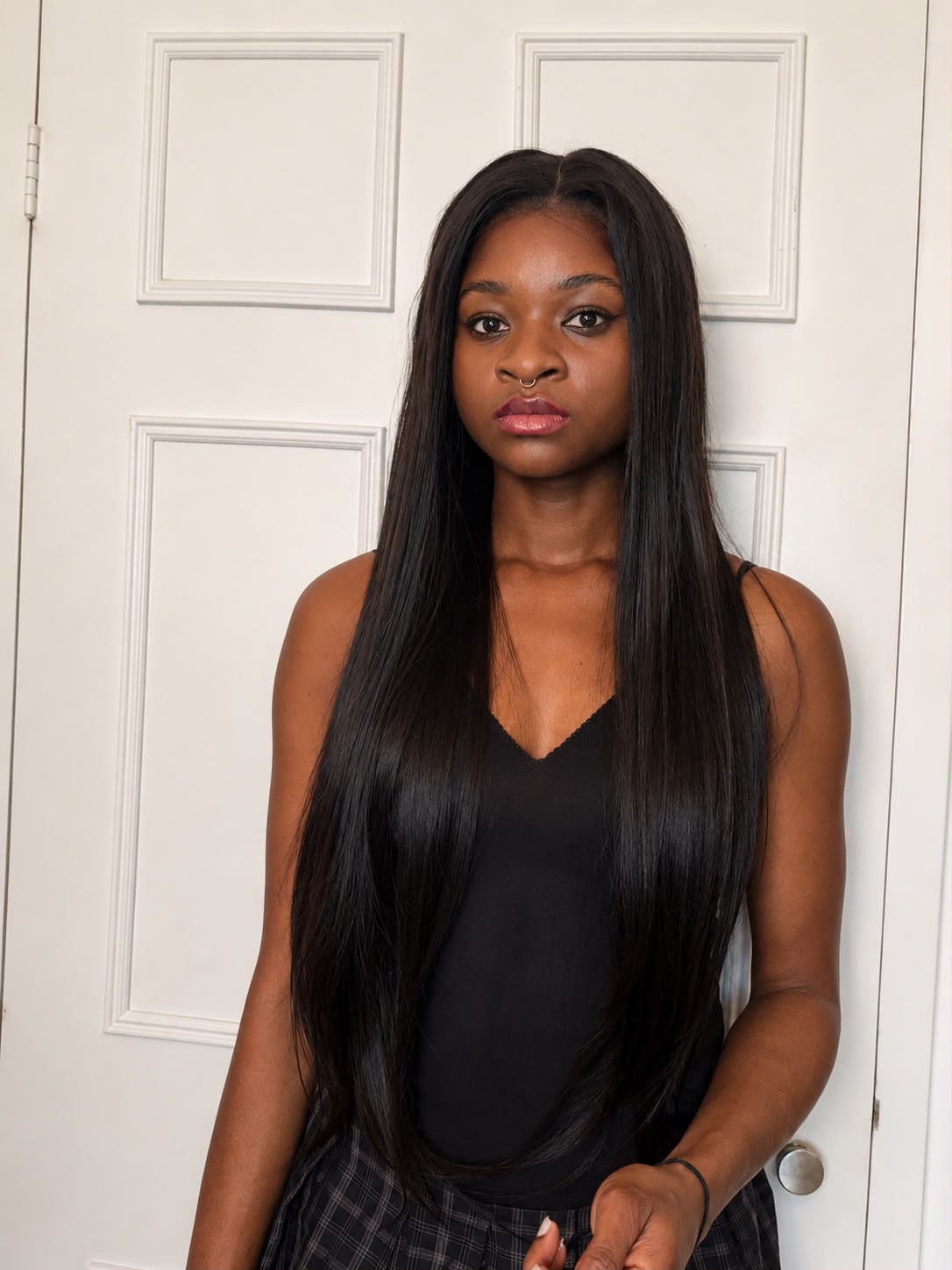 30 Inch 6x5 13x6 Pull Go Glueless Wig Straight Hair Pre-everything 100% Natural Hairline 250% Density