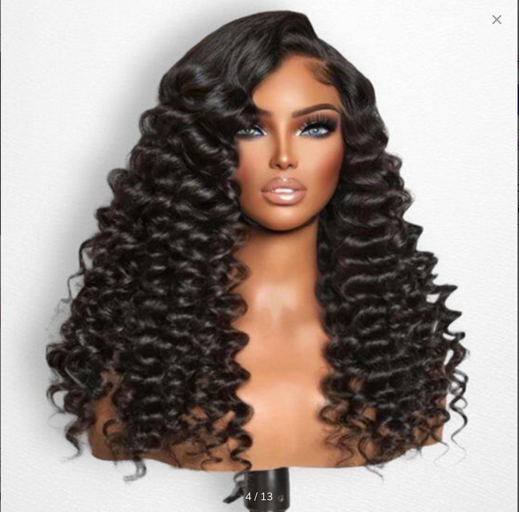 24 Inch Bouncy Wand Curly Wig 6x5 Pre-cut HD Lace Wear & Go Glueless Wig 100% Human Hair Full Volume