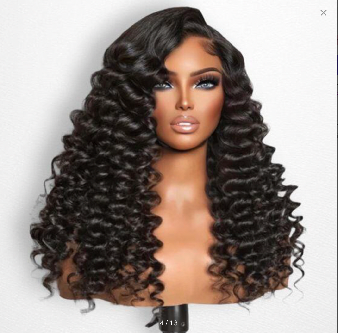 24 Inch Bouncy Wand Curly Wig 6x5 Pre-cut HD Lace Wear & Go Glueless Wig 100% Human Hair Full Volume